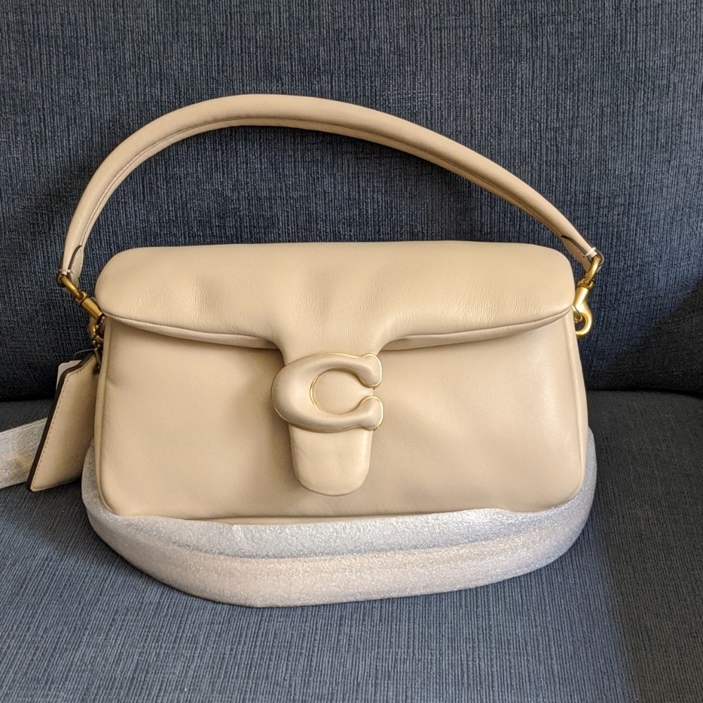 Coach Pillow Tabby Shoulder Bag 26 - NWT Ivory
